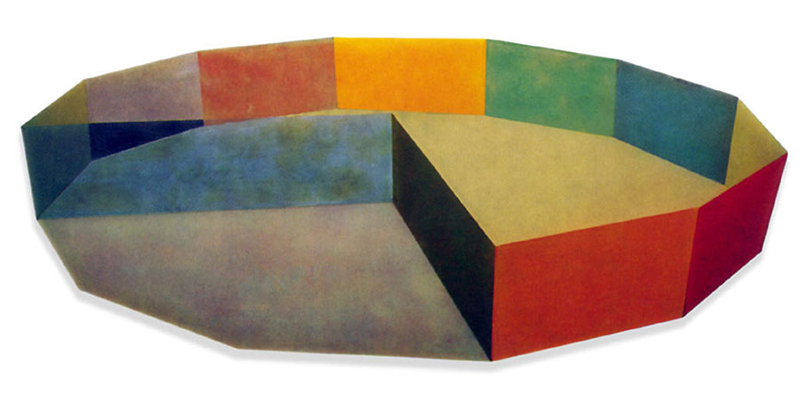 Ronald Davis: Vector, 1968