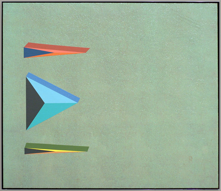 Three Isosceles Slabs, 1980-81