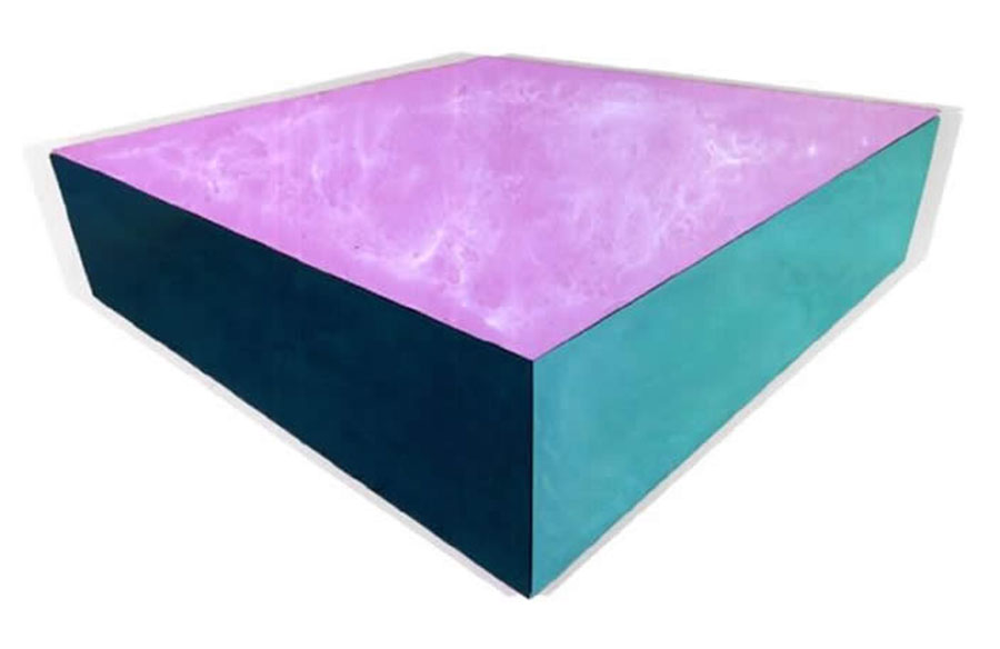 Wax Slab One, 1996