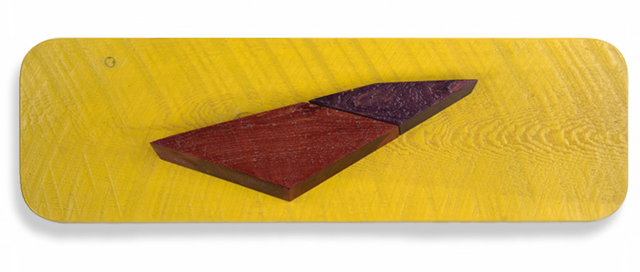 Slab Duo on Yellow, 1992