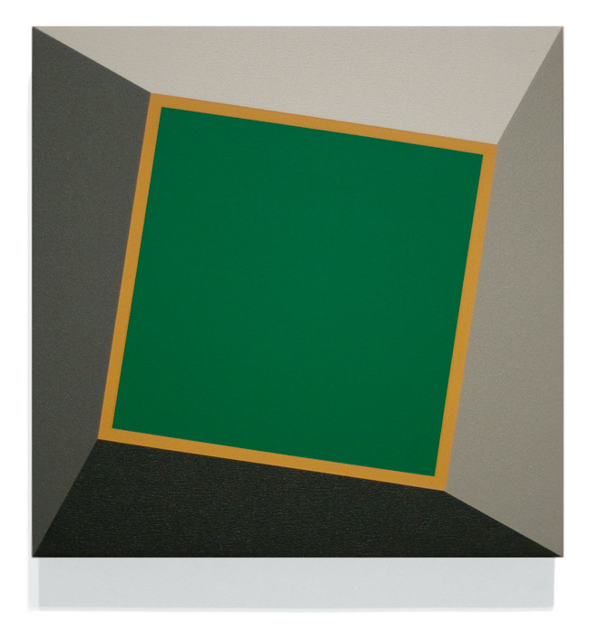 Green-Gold Square Twist, 2009