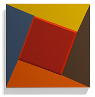 Red Bevel Square, 2009 