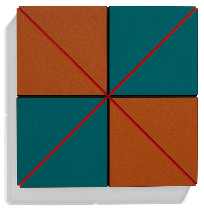 Turquoise-Brown Eighths, 2010