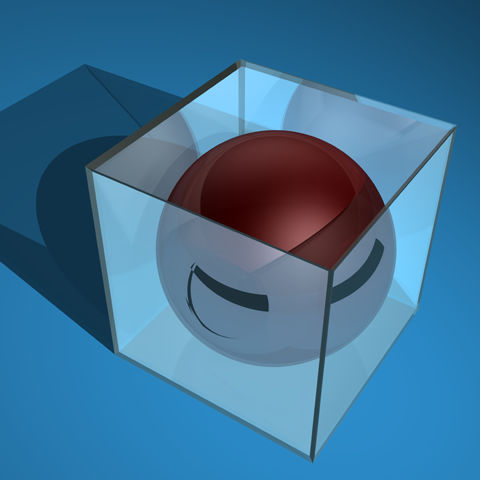 05, Sphere in Cube, 2001