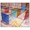 Cube and Four Panels, 1975