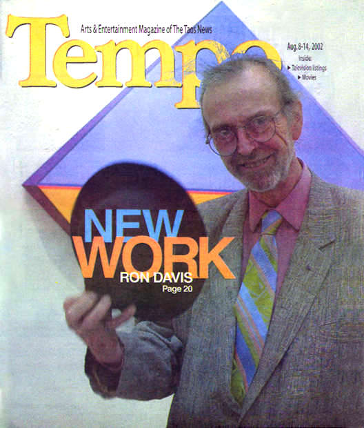 1. Ron Davis: New Work - Tempo, Taos News, 8-8-02