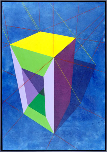 Upright Holed Block, 1986